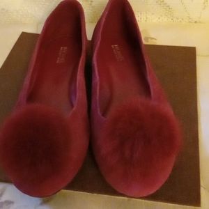 Michael Kors purple flats sz8